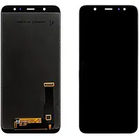 Дисплей для Samsung Galaxy A6 Plus A605 (2018), модуль у зборі (екран і сенсор) чорний, TFT In-Cell