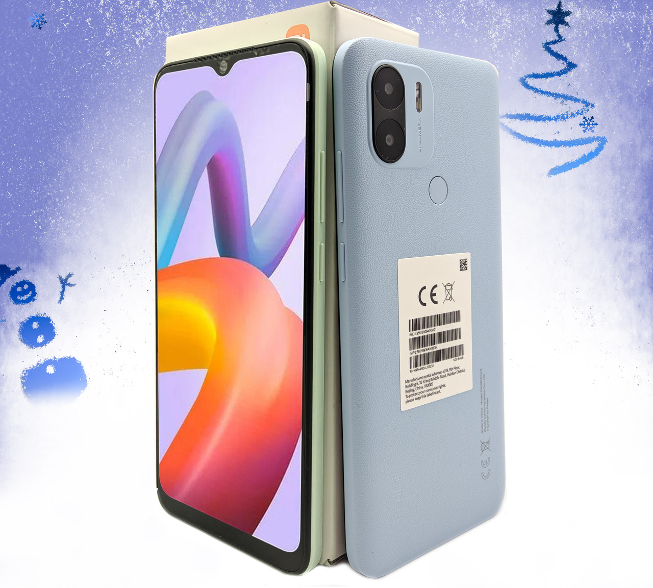 Xiaomi Redmi A2+ 6.52" | 3/64Gb | Helio G36 | 5000 мАг | Android 13 | Blue