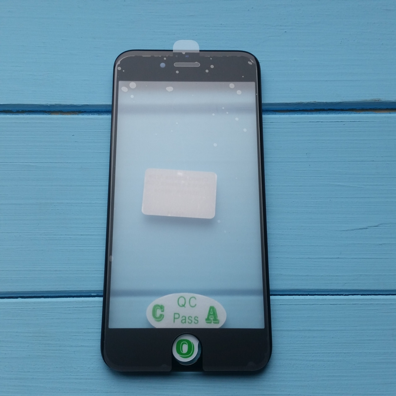 Скло корпусу Apple iPhone 6 з рамкою, OCA плівкою Black