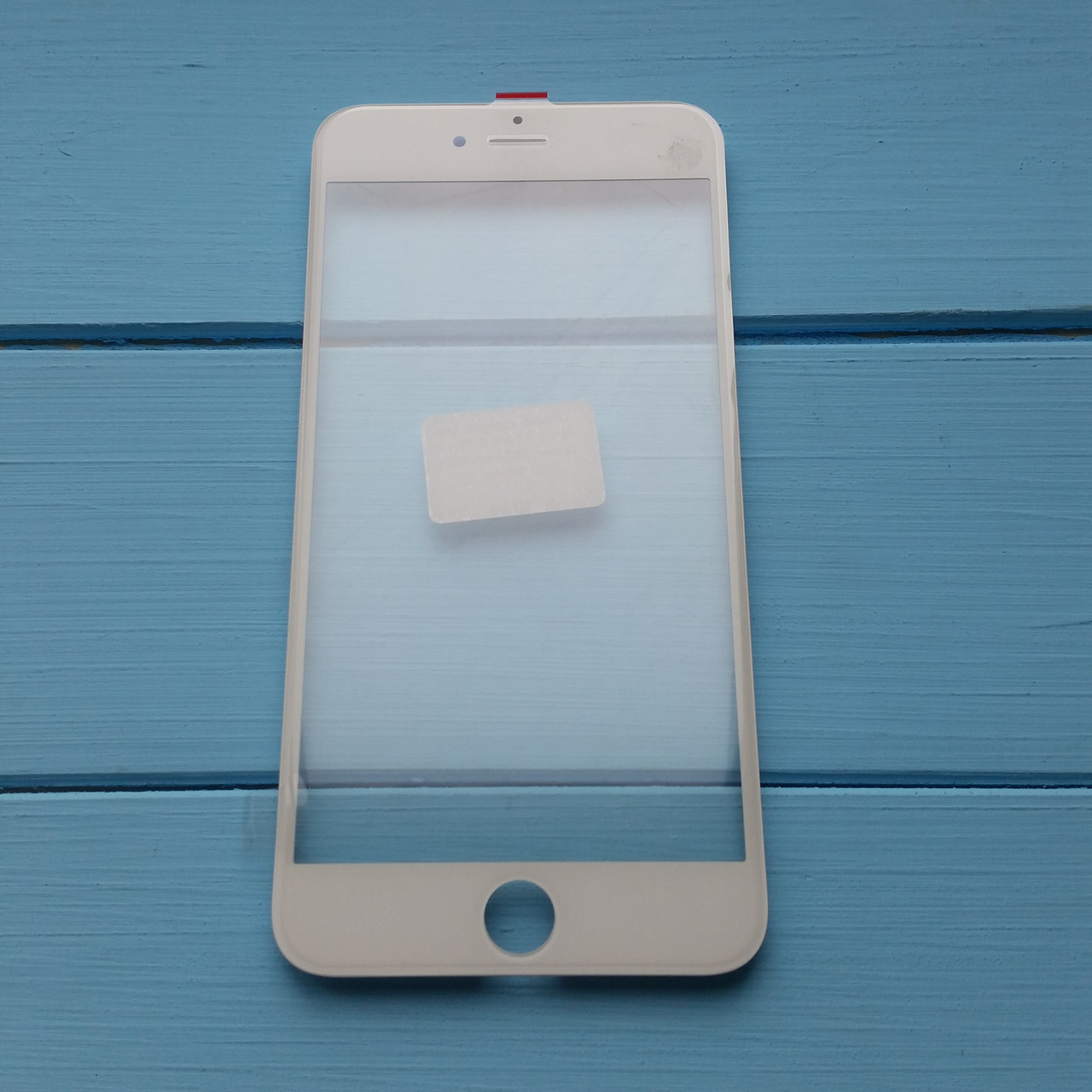 Скло корпусу Apple iPhone 6 Plus з рамкою, OCA плівкою White