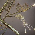 Настільний світильник від USB, 50 см, 36LED, Бонсай Дерево DIY Auelife, Теплий білий / Світильник на батарейках, фото 6