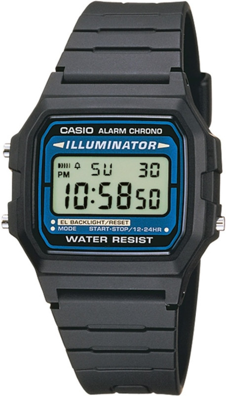 Чоловічий годинник Casio F-105W-1A - оригінальний кварцовий японський годинник