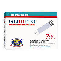 Тест-смужки для глюкометра GAMMA Mini 50 шт.