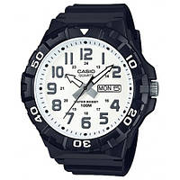 Мужские Часы Casio MRW-210H-7A- стильные часы с кварцевым механизмом и водостойкостью 100м