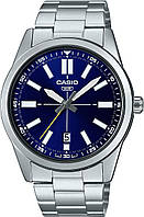 Мужские Часы Casio MTP-VD02D-2E, оригинальные с официальной гарантией 24 месяца, японская версия,