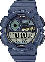 Мужские Часы Casio WS-1500H-2A: Спортивный Мужской Электронный времяписец с Множеством Функций