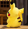 М'яка плюшева іграшка Пікачу для дитини, 65 см, Жовта, фото 3