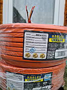 Провід мідний, кабель плоский ВВГ нг 3х2,5 Каблекс Одеса (кратно 5м) ПОВНОМіРНИЙ