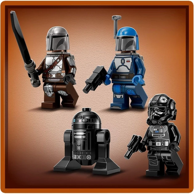 Конструктор LEGO Star Wars Мандалорский истребитель против Перехватчика TIE 957 деталей (75348) - фото 7 - id-p2036839612