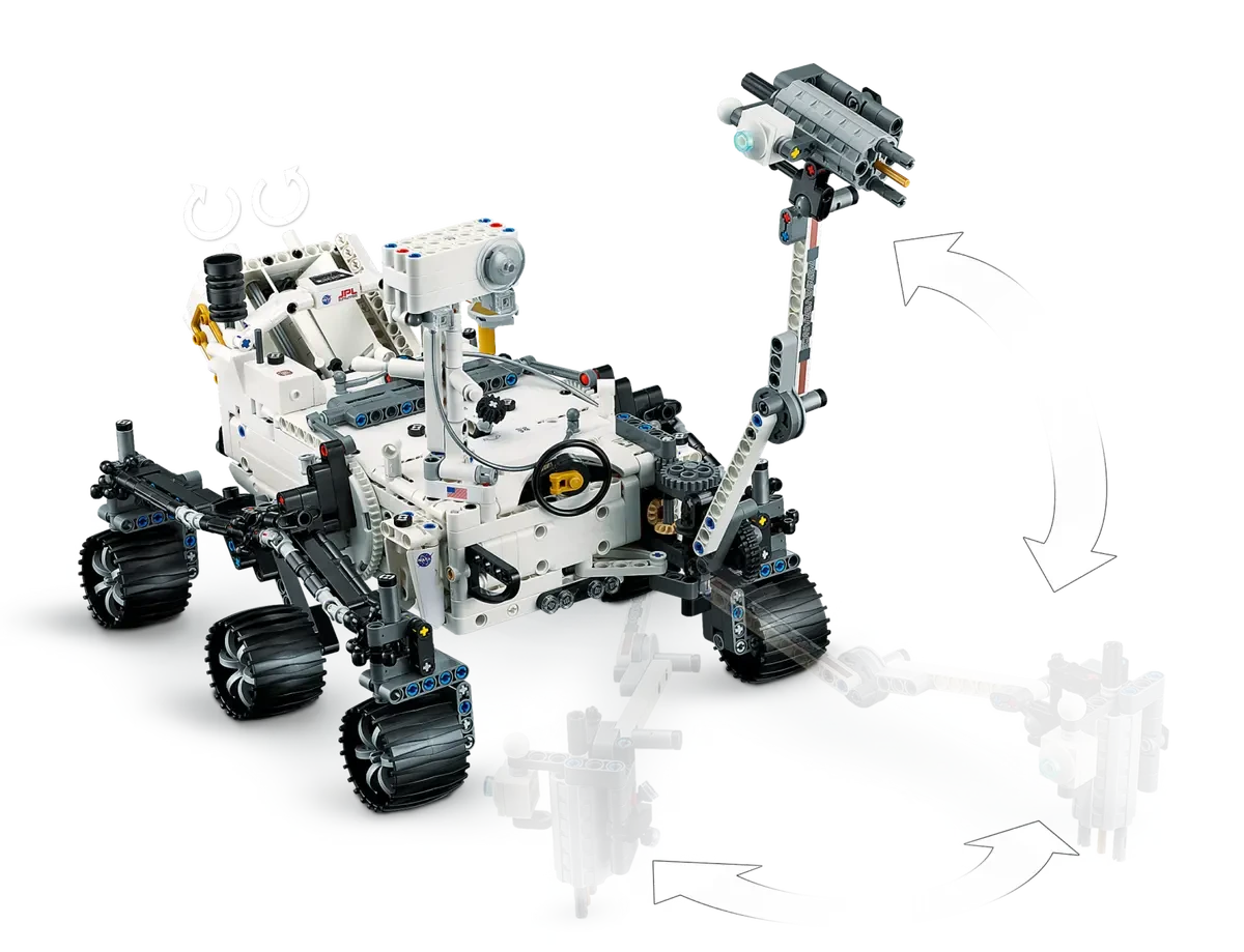 Конструктор LEGO Миссия NASA Марсоход Персеверанс 1132 деталей (42158) - фото 4 - id-p2036839613