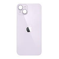 Задняя крышка (стекло) iPhone 14 Plus purple (big hole)