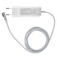 Блок питания для ноутбука APPLE MagSafe 14.5V, 3.1A, 45W, white, квадратный, с евро-адаптером, L-образный