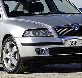 Захист передніх фар Skoda Octavia A5 2004-2009 г Шкоду Октавіа А5