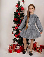 Платье детское нарядное люрексовое на девочку 104-122 см "MALVINA" недорого от прямого поставщика
