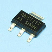 Микросхема AMS1117-3,3 (smd) sot-223 AMS