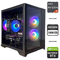 Сборка под заказ: новый игровой GameMax Infinity Mini Tower / AMD Ryzen 5 3600 (6 (12) ядра по 3.6 - 4.2 GHz)