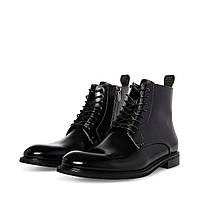 Ботинки Steve Madden Yorick Black Leather Доставка від 14 днів - Оригинал