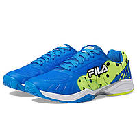 Кросівки для тенісу Fila Volley Zone Electric Blue/White/Safety Yellow, оригінал. Доставка від 14 днів