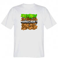 Мужская футболка Minecraft Main Logo
