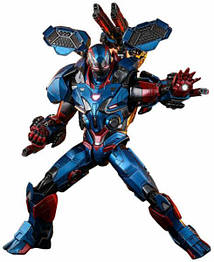 Hot Toys 1/6 mms 547 Diecast Endgame IRON PATRIOT Avengers