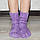 Дитячі шкарпетки однотонні з норки (ND518), фото 3