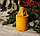 Аромасвічка CUPID SANTAL YELLOW 100% WOOD WAX 165g 35h NAC 1032Y, фото 2