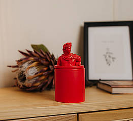 Аромасвічка APOLLO BURLEY VANILLA RED 100% WOOD WAX 165g 35h NAC 1021R