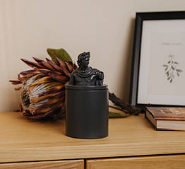 Аромасвічка APOLLO BURLEY VANILLA GRAFITE 100% WOOD WAX 165g 35h NAC 1024GF