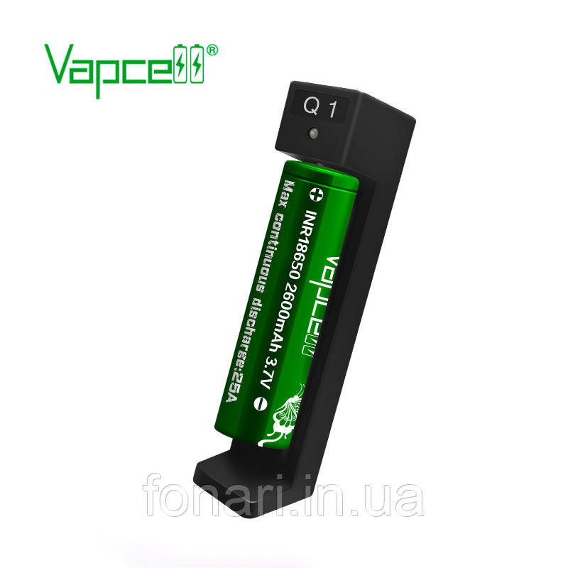 Vapcell Q1 charger - Зарядное устройство для Li-Ion аккумуляторов - фото 1 - id-p439232553