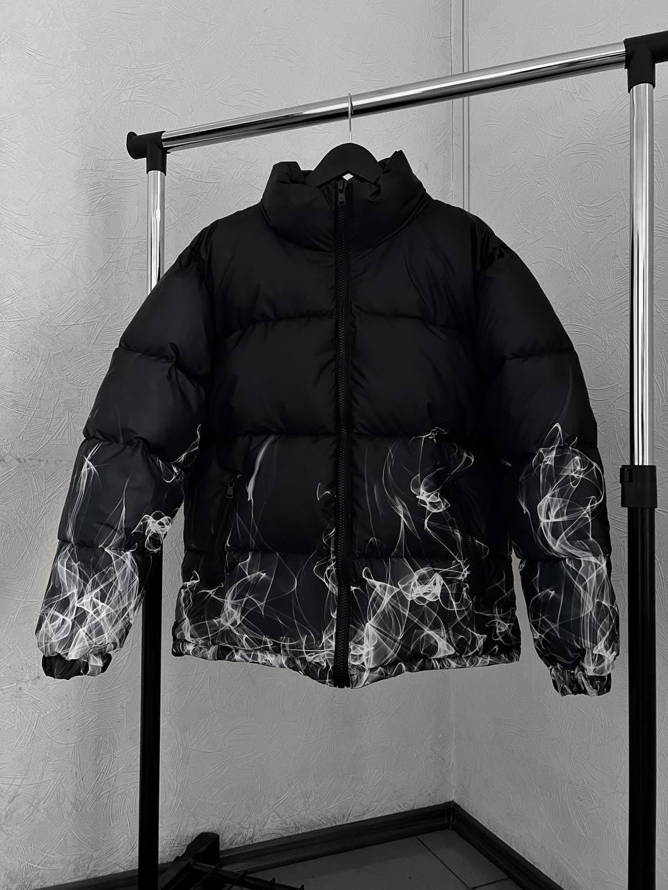 Куртка зимова чоловіча з принтами до - 25 | зимова куртка чоловіча дуже тепла tvz -2744, фото 1