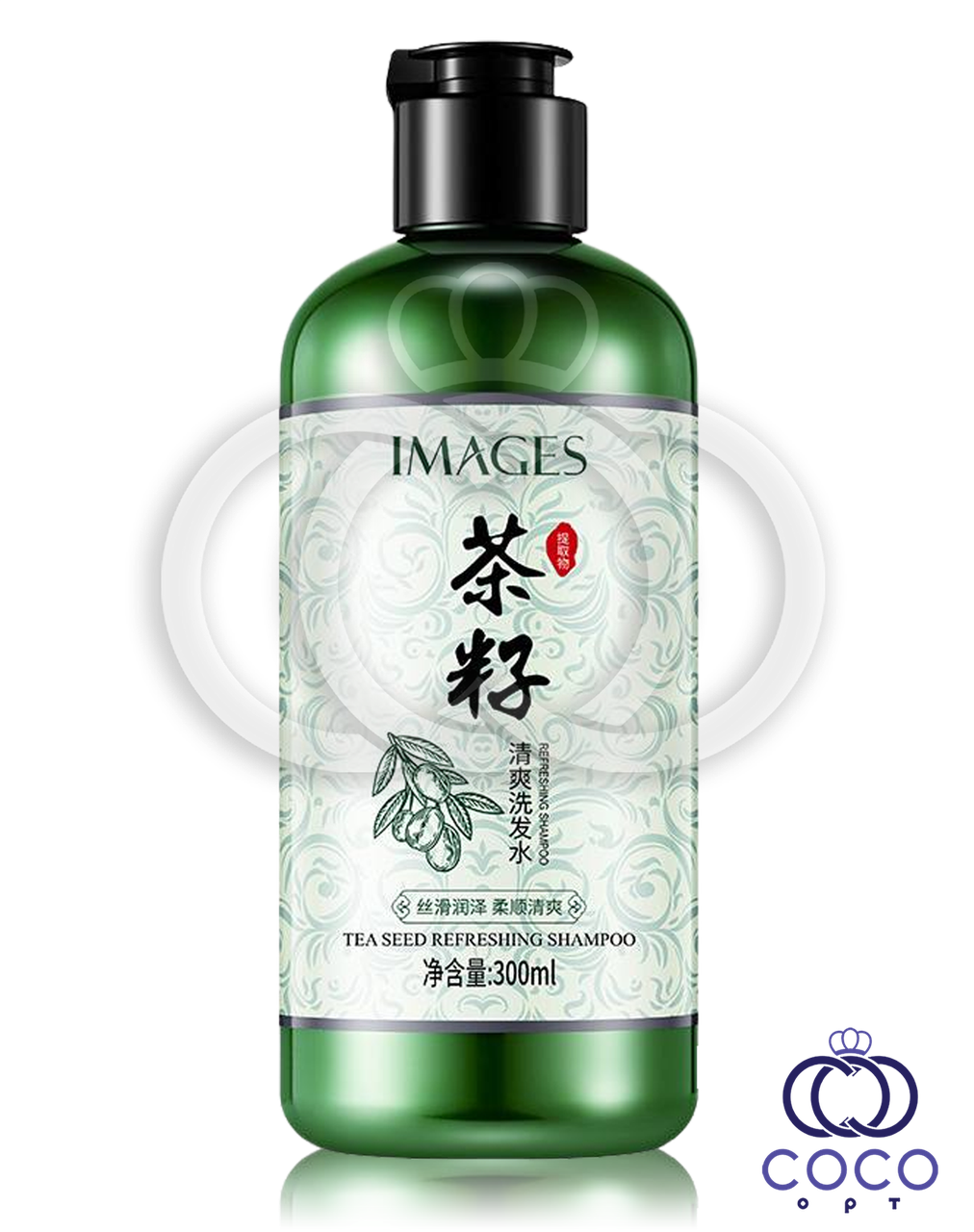 Шампунь для волосся з екстрактом зеленого чаю Images Tea Seed Refreshing Shampoo 300 ml