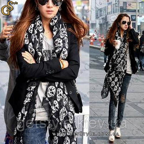 Стильний шарфик — "Scarves Skull"
