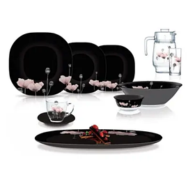 Сервіз столовий Luminarc 46 предметів Carine Angelique (N8124)