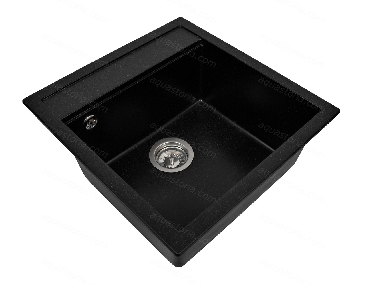 Гранітна мийка Aquaton #18 51х49 Чорна