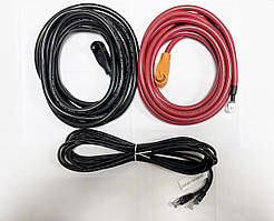 Силовий та комунікаційний кабель Deye 3U-LPCable для підключення високовольтних батарей до інвертора