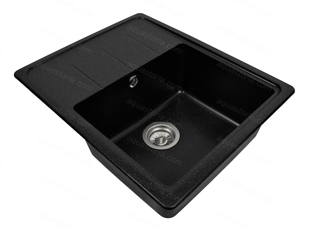 Гранітна мийка Aquaton №20 50х62 Чорна, фото 1