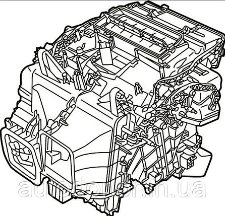 Корпус обігрівача салону 2 зонний кондіционер VW ID.4 (20-) 1EA-820-353-F, фото 2