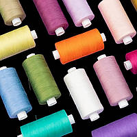 Нитки швейні 40/2 Kiwi 400 ярдів (365 м) асорті