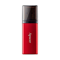 USB флешдрайв 128GB Apacer AH25B USB 3.2 Red (AP128GAH25BR-1)