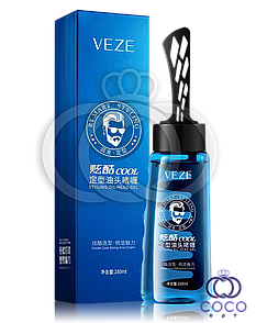 Гель-стайлінг для укладання волосся й бороди VEZE Cool Styling Oil Head Gel 280 ml