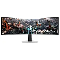 Монитор Samsung 48.7" Odyssey OLED G9 G93SC HDMI, DP, USB, MM, OLED, 5120x1440, 32:9, 240Hz, 0.3ms