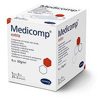 Серветка з нетканного матеріалу Medicomp extra 5см х 5 см