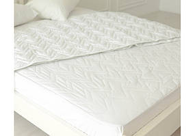 Наматрацник Політ в емпіреї з бортами тканина перкаль біла 70х190 см (Матролюкс-ТМ) 80х190