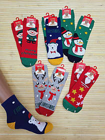 Новорічні шкарпетки тонкі "NICEN" 5-8 років; Опт. Китай