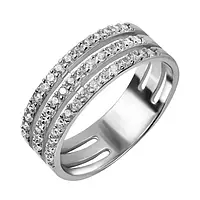 Серебряное кольцо тройное "Аэлита"