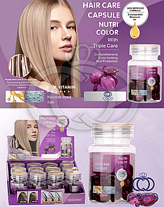 Капсули для фарбованого волосся Hair Care Capsule Nutri Color 20 штук