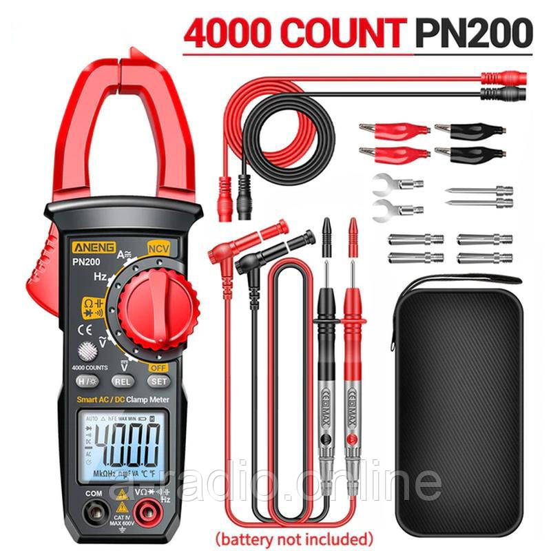 Токові кліщі з функцією мультиметра Aneng PN200 Pro