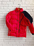 Куртка зимова дитяча з капюшоном на 5-8 років Даруємо тепло, фото 8