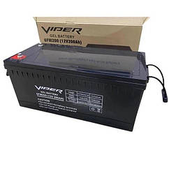 Акумулятор тяговий Viper Гелевий 6FM200 (12V,200Ah) Gel Battery