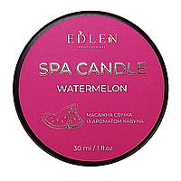 Массажная свеча Spa candle Edlen Watermelon, 30 ml